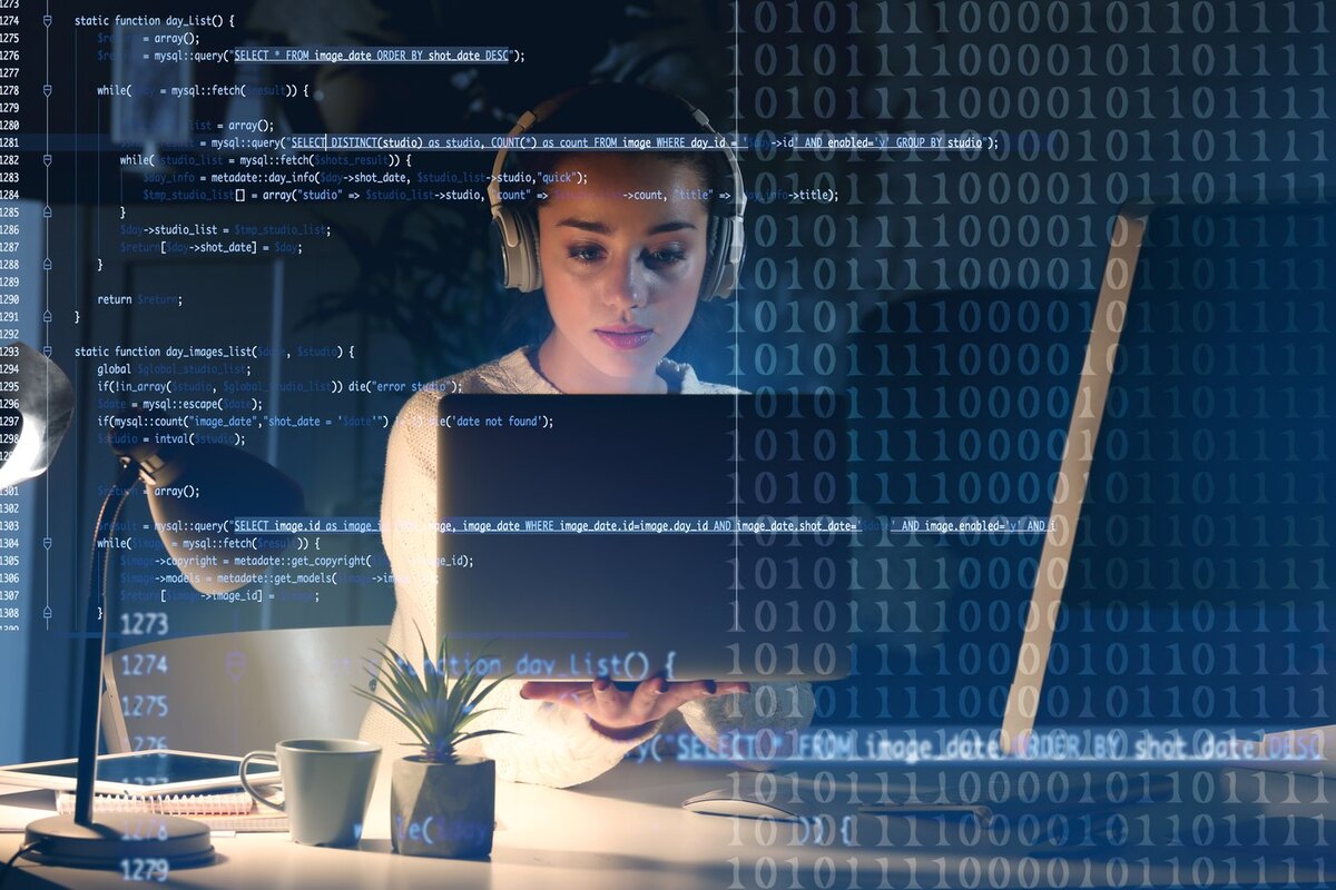 Engineer using AI tools